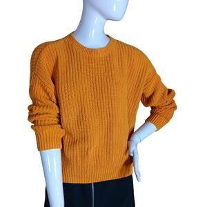 Sonoma Women's Crew Neck Sweater - Orange
